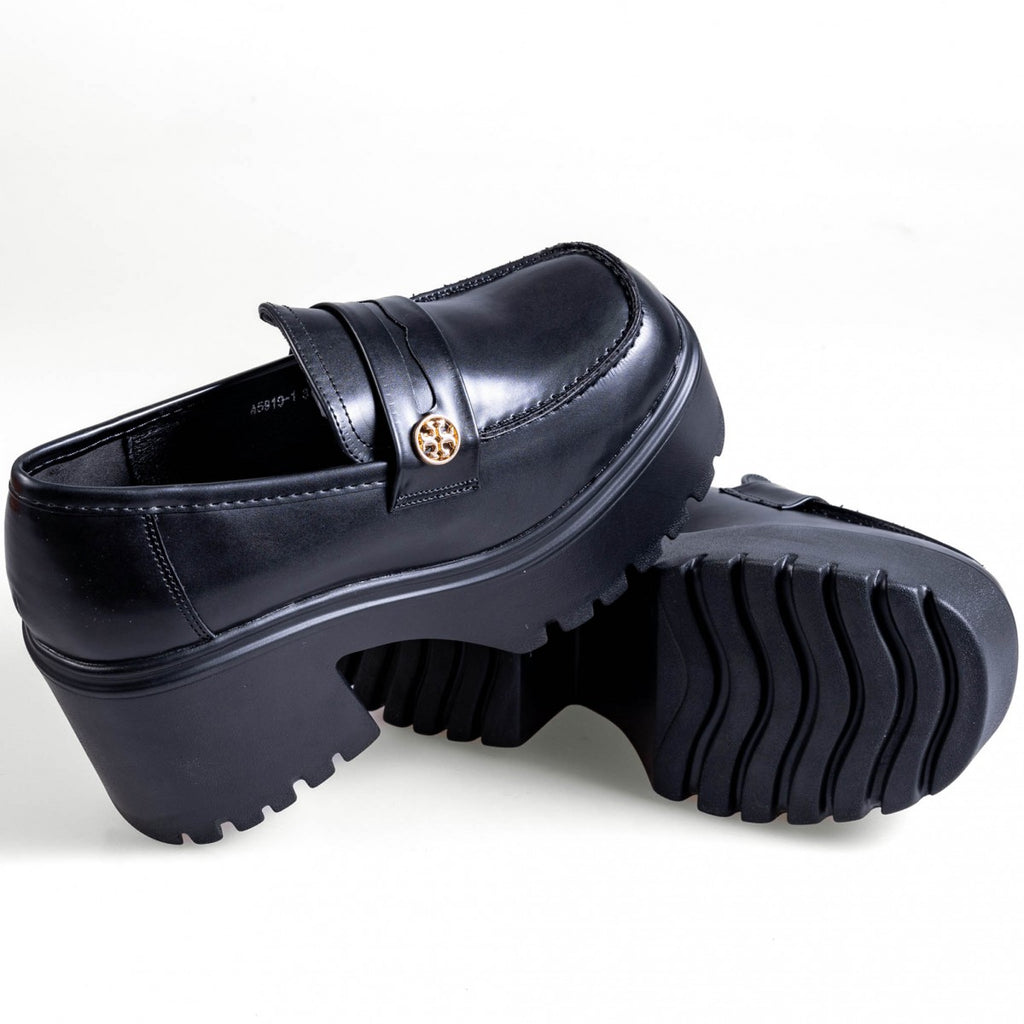 A5919-1 Černé dámské volnočasové boty