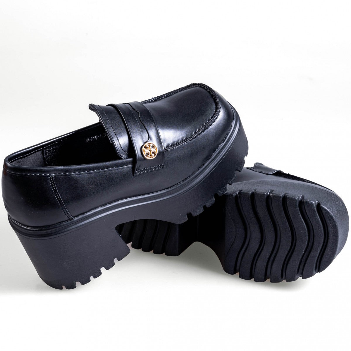 A5919-1 Černé dámské volnočasové boty