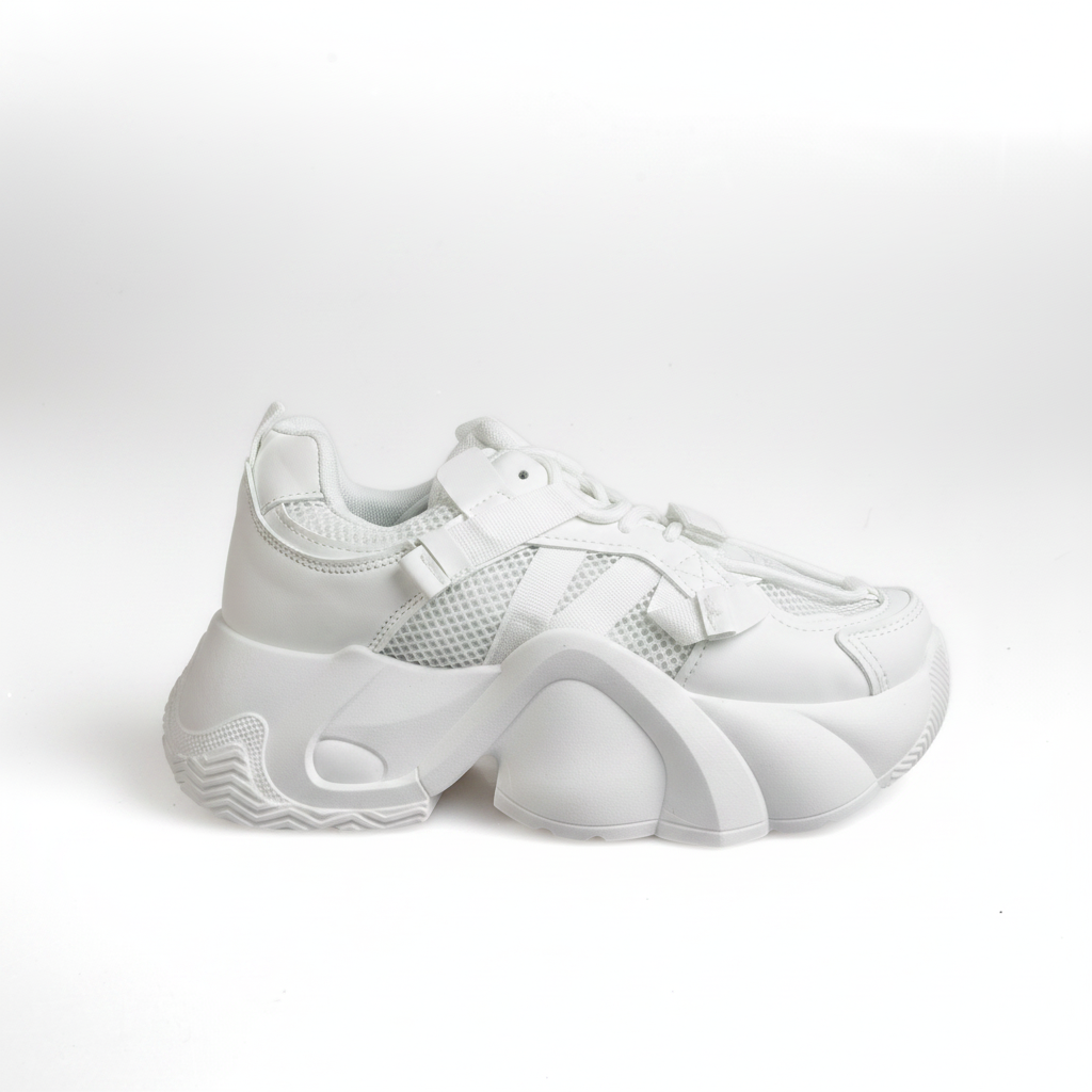 AN6012-2 Dámské sportovní tenisky Urban Mesh – bílé