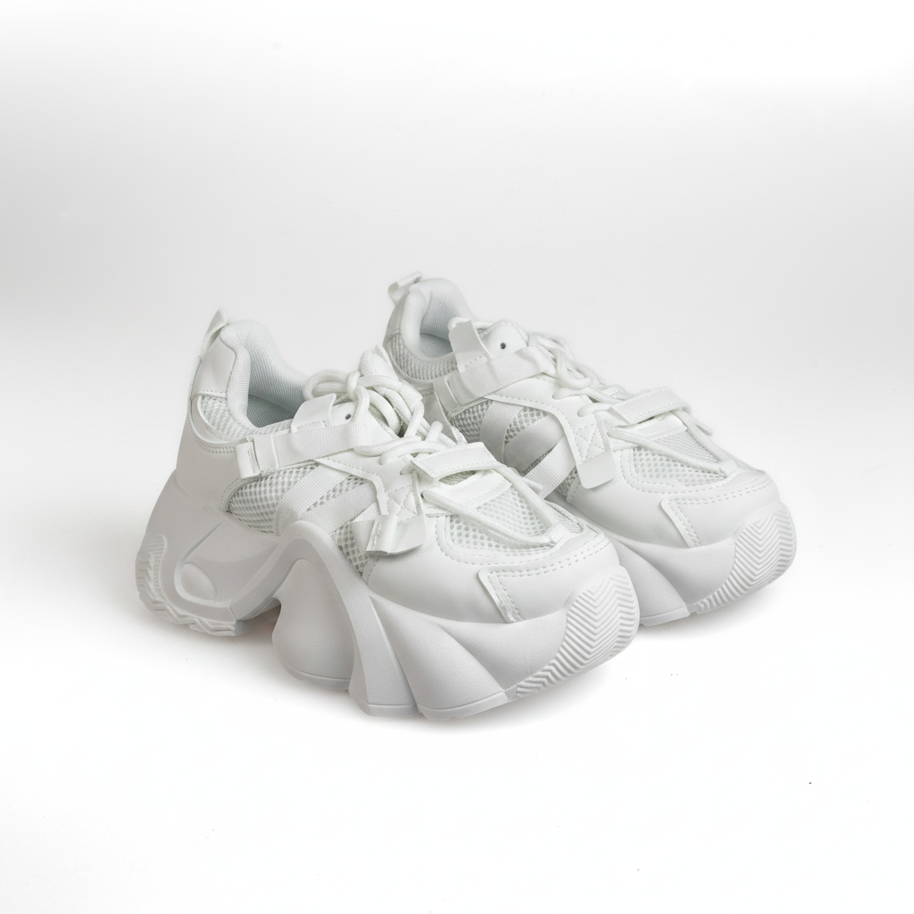 AN6012-2 Dámské sportovní tenisky Urban Mesh – bílé