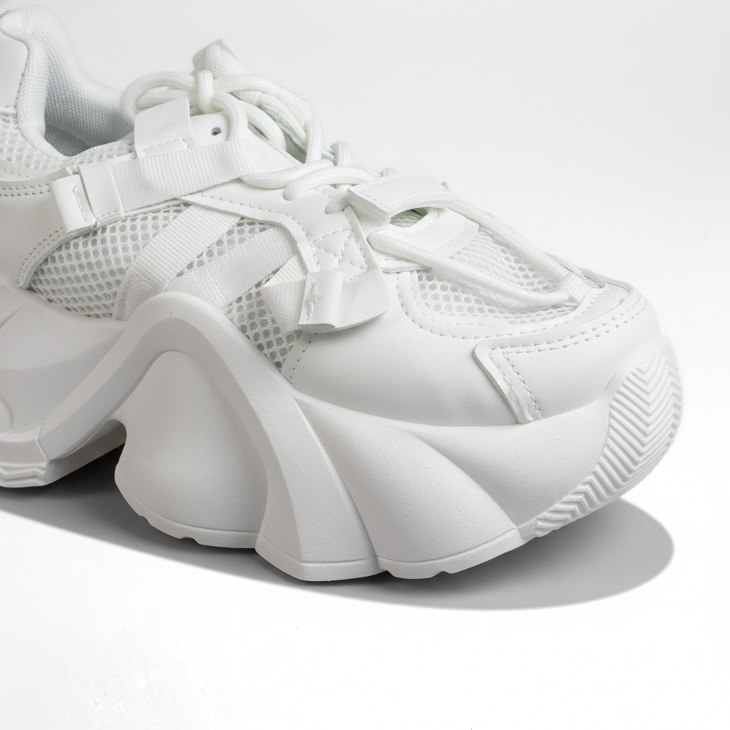 AN6012-2 Dámské sportovní tenisky Urban Mesh – bílé