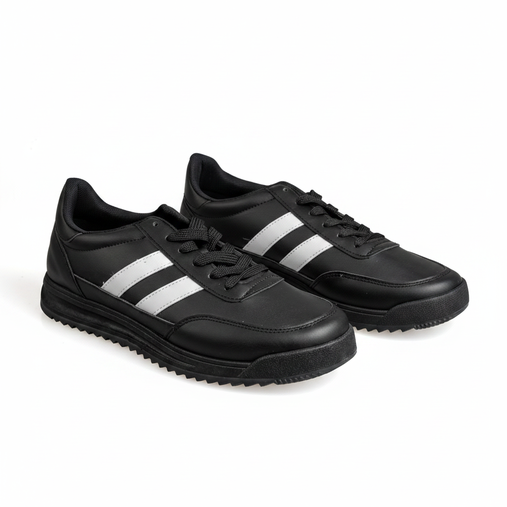 AN6047-1 Pánské sportovní boty Triple Black