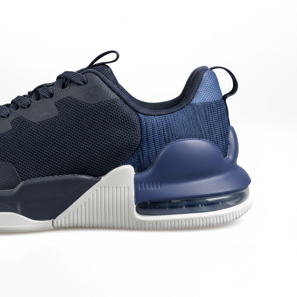 BL516-2 Men's Classic Low-Top Sneakers - Navy