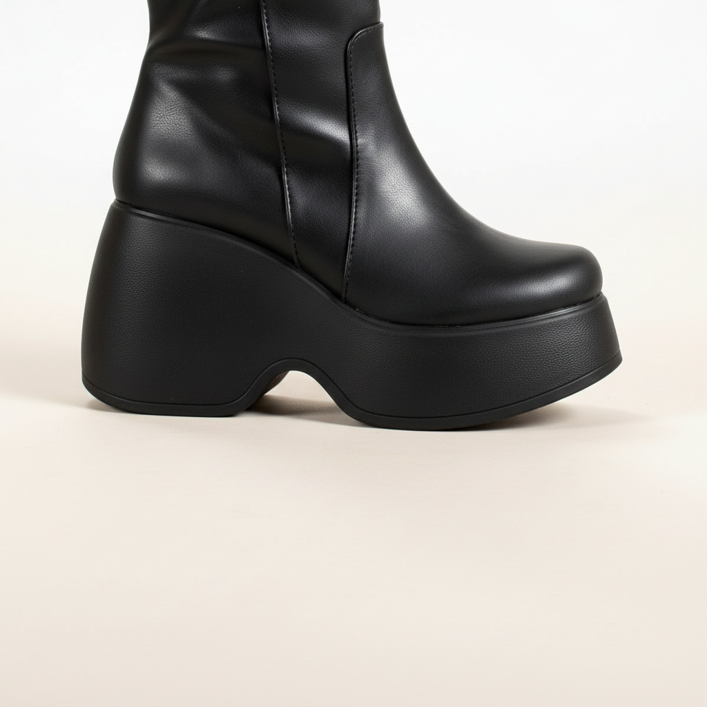 DB-7480 Black Women's Boots