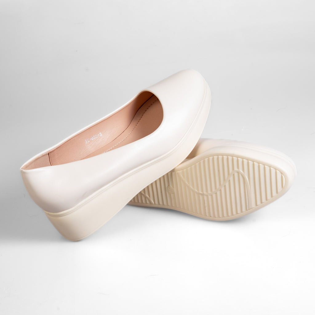 JK-801-3 Béžové dámské volnočasové boty