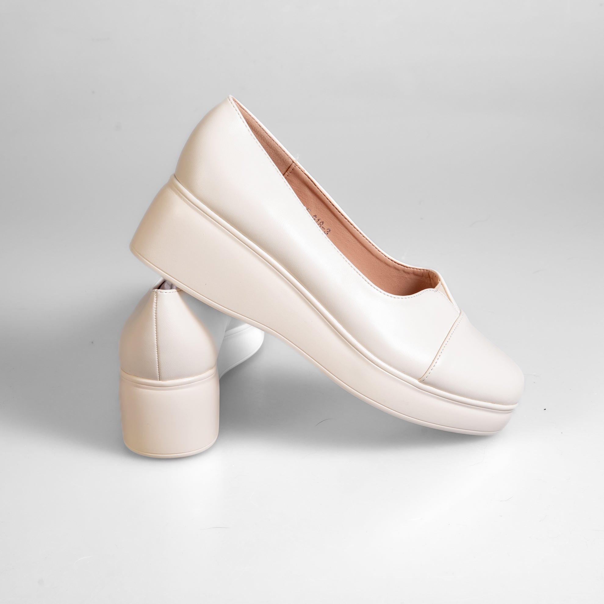 JK-918-3 Béžové dámské volnočasové boty