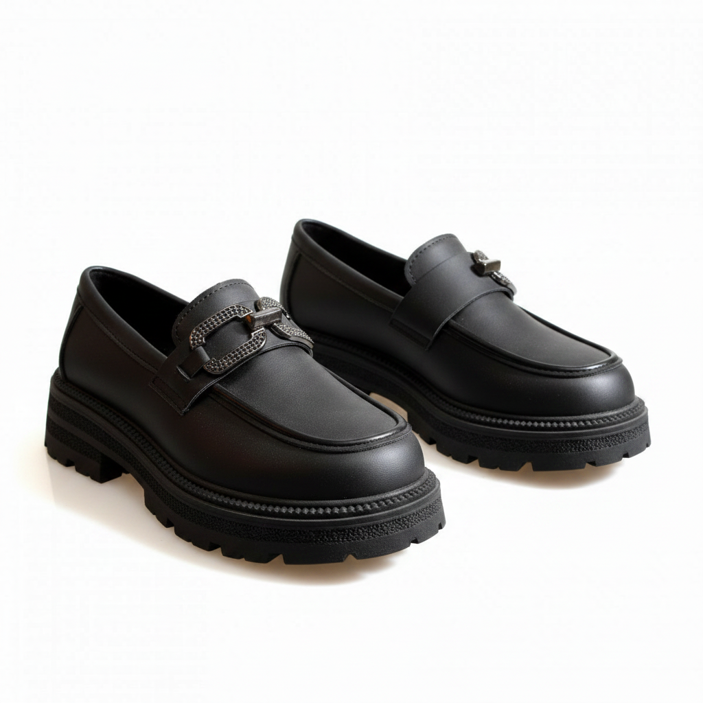 JK-970 Černé dámské volnočasové boty