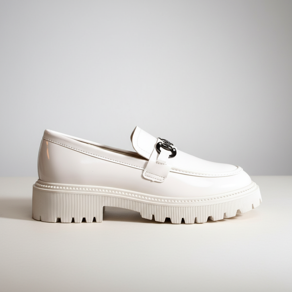 JK968 Pantofi casual pentru femei, culoare bej