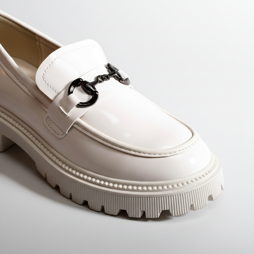 JK968 Pantofi casual pentru femei, culoare bej