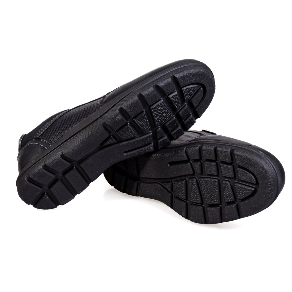 K375-1 Black – Premium Men’s Genuine Leather Everyday Shoes