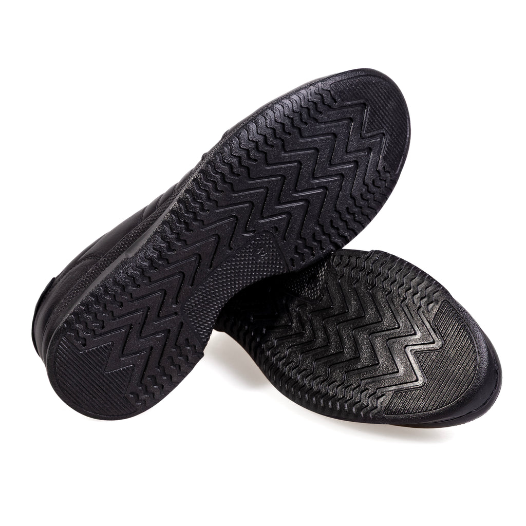 7022 Black – Premium Men’s Genuine Leather Everyday Shoes