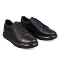 7054 Black – Premium Men’s Genuine Leather Everyday Shoes