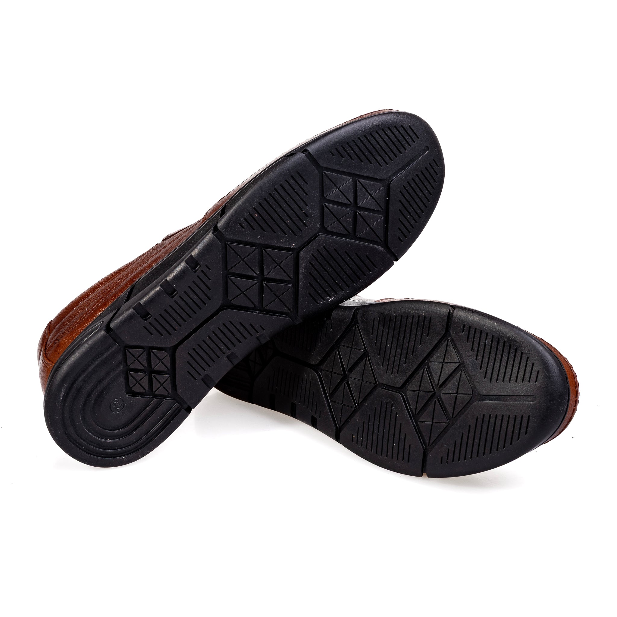 7011 Brown – Premium Men’s Genuine Leather Everyday Shoes