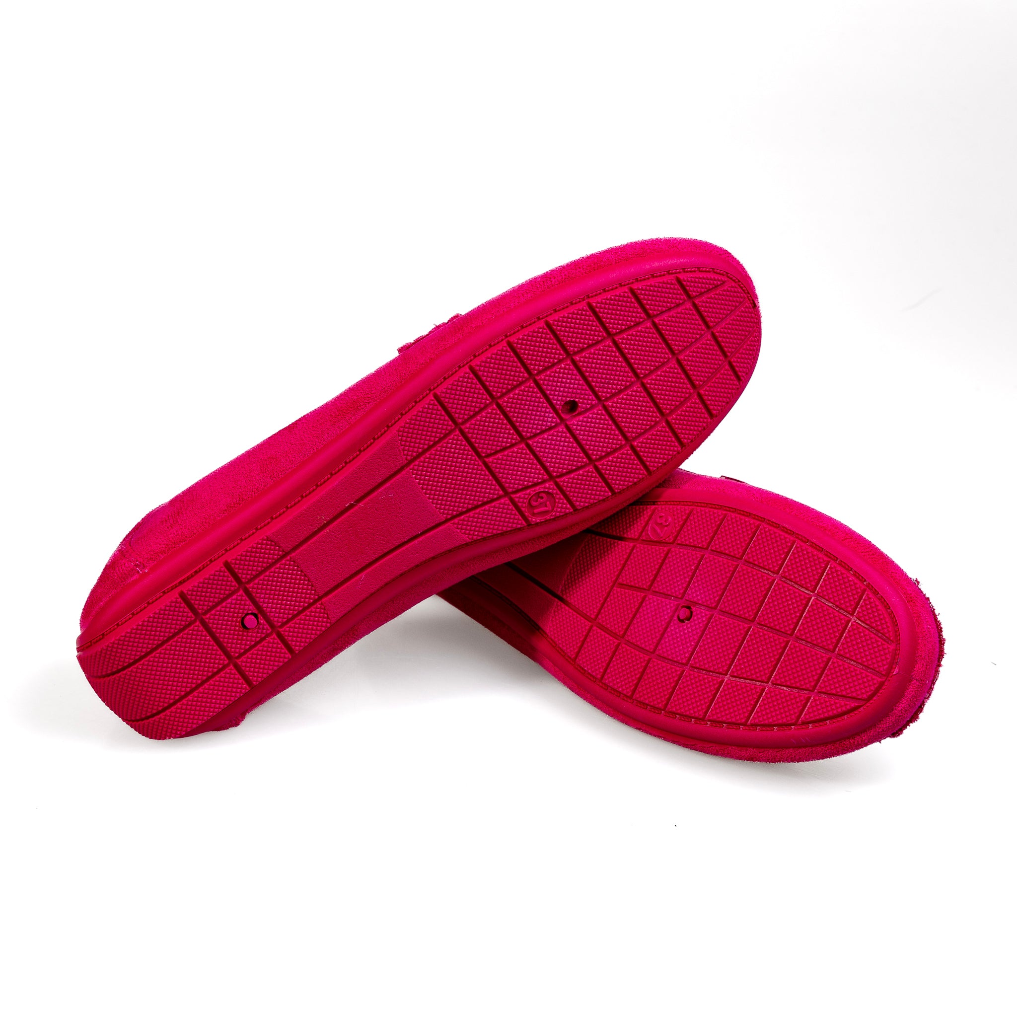A5618-4 Fuchsia – Női kényelmes bőr loafer cipő
