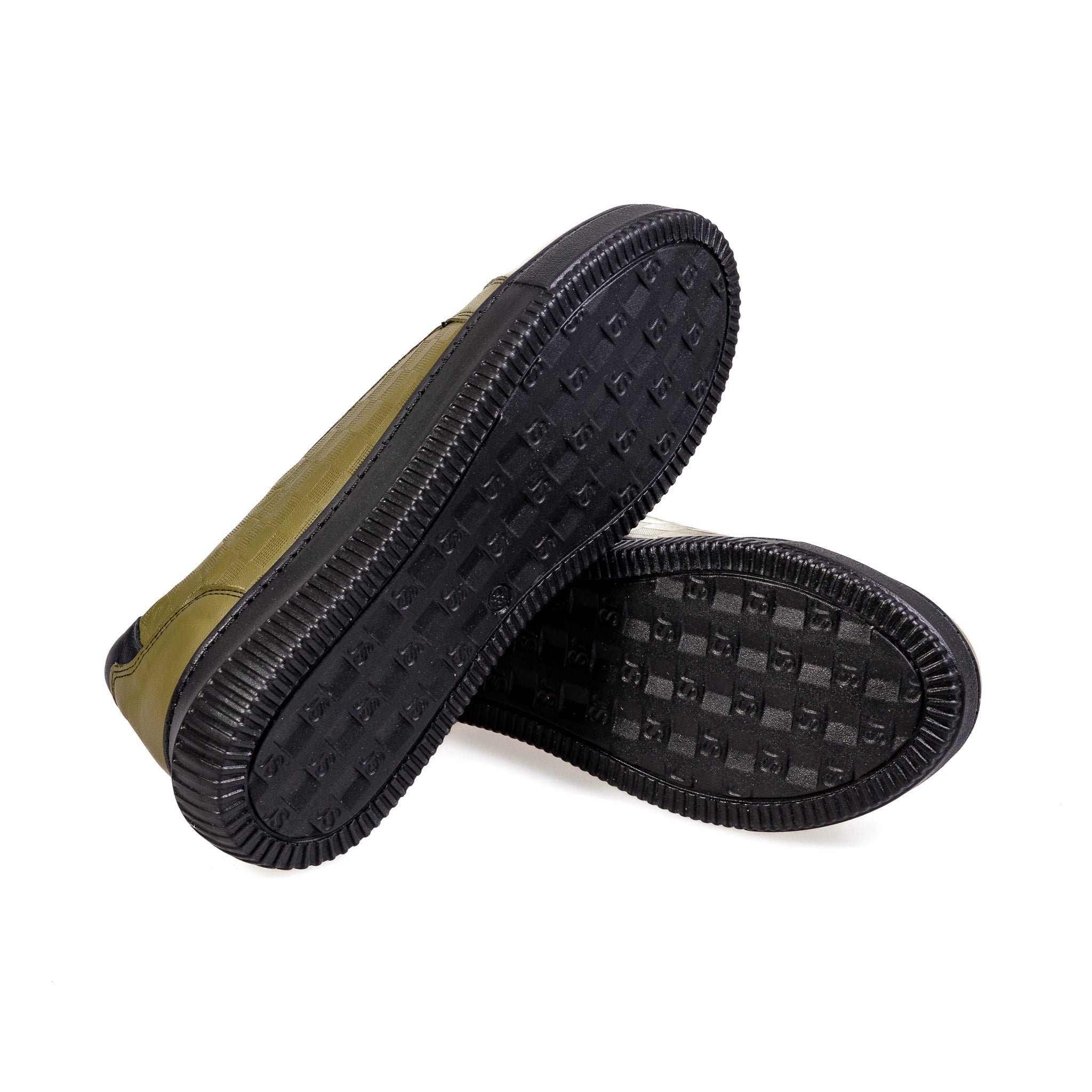 050 Green – Women’s Urban Genuine Leather Sneakers