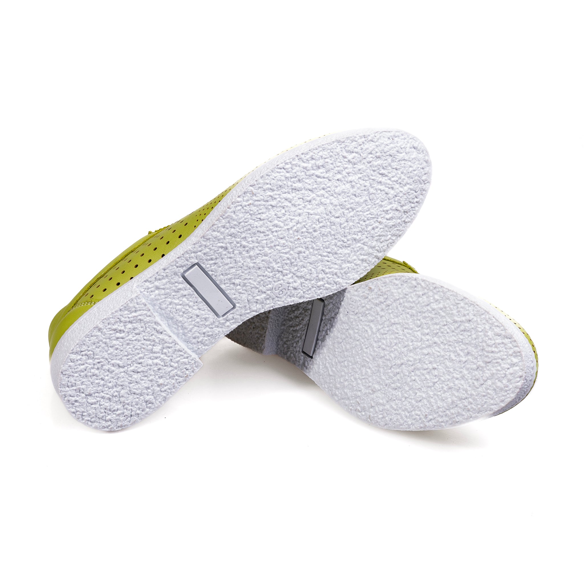 040 Green – Premium Women’s Genuine Leather Everyday Shoes