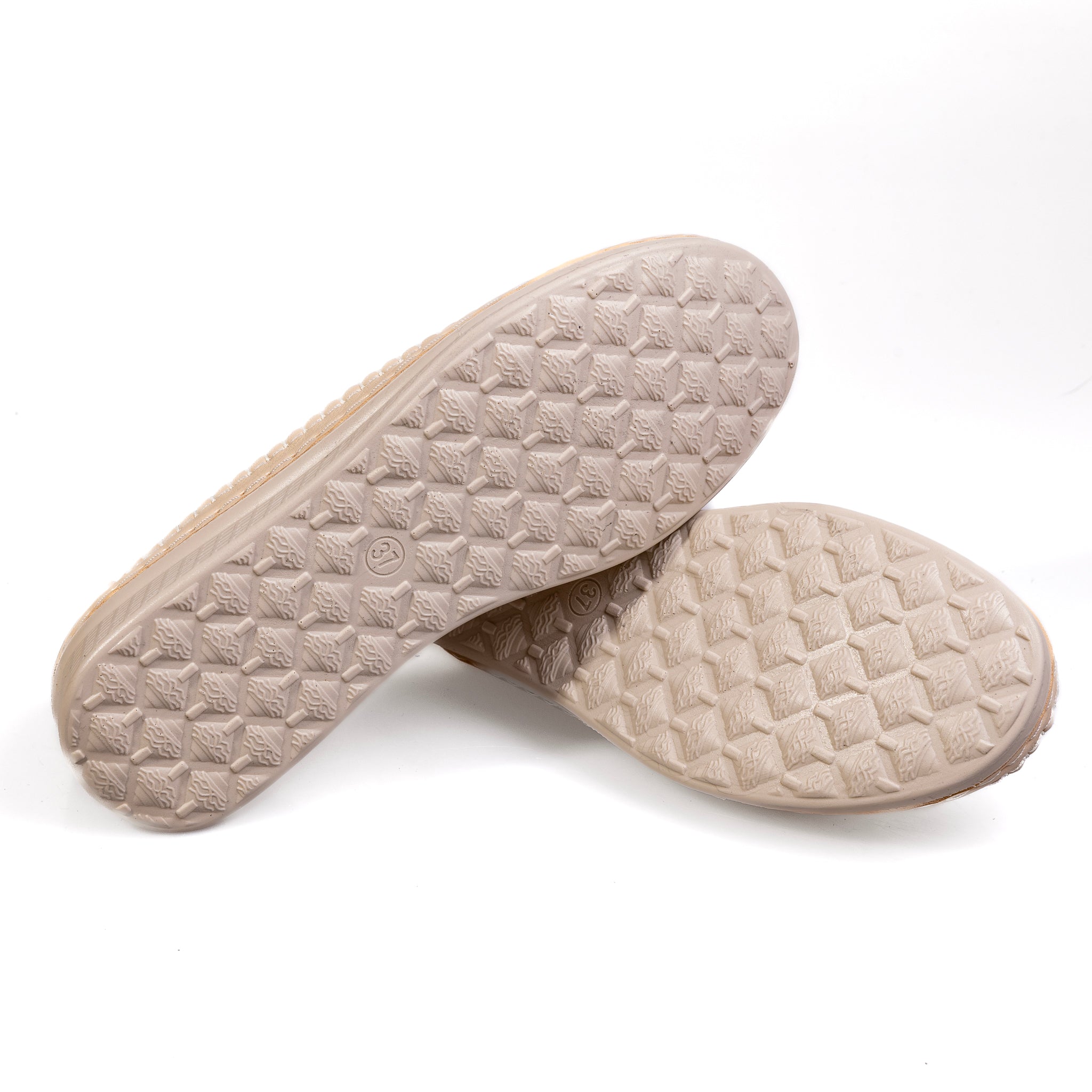 K350-3 Beige – Stylish Women’s Lightweight Textile Everyday Shoes