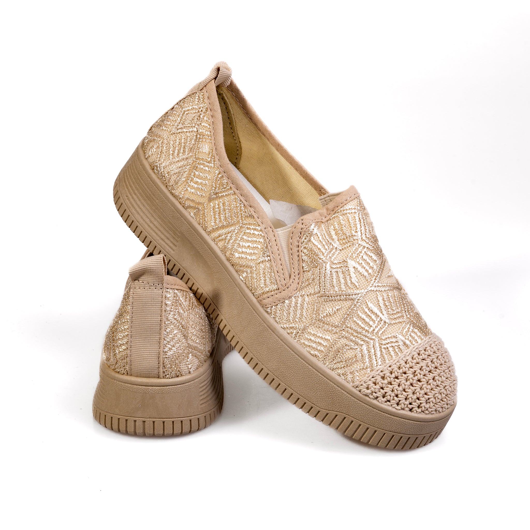 S559-3 – Stylish Women’s Lightweight Textile Everyday Shoes