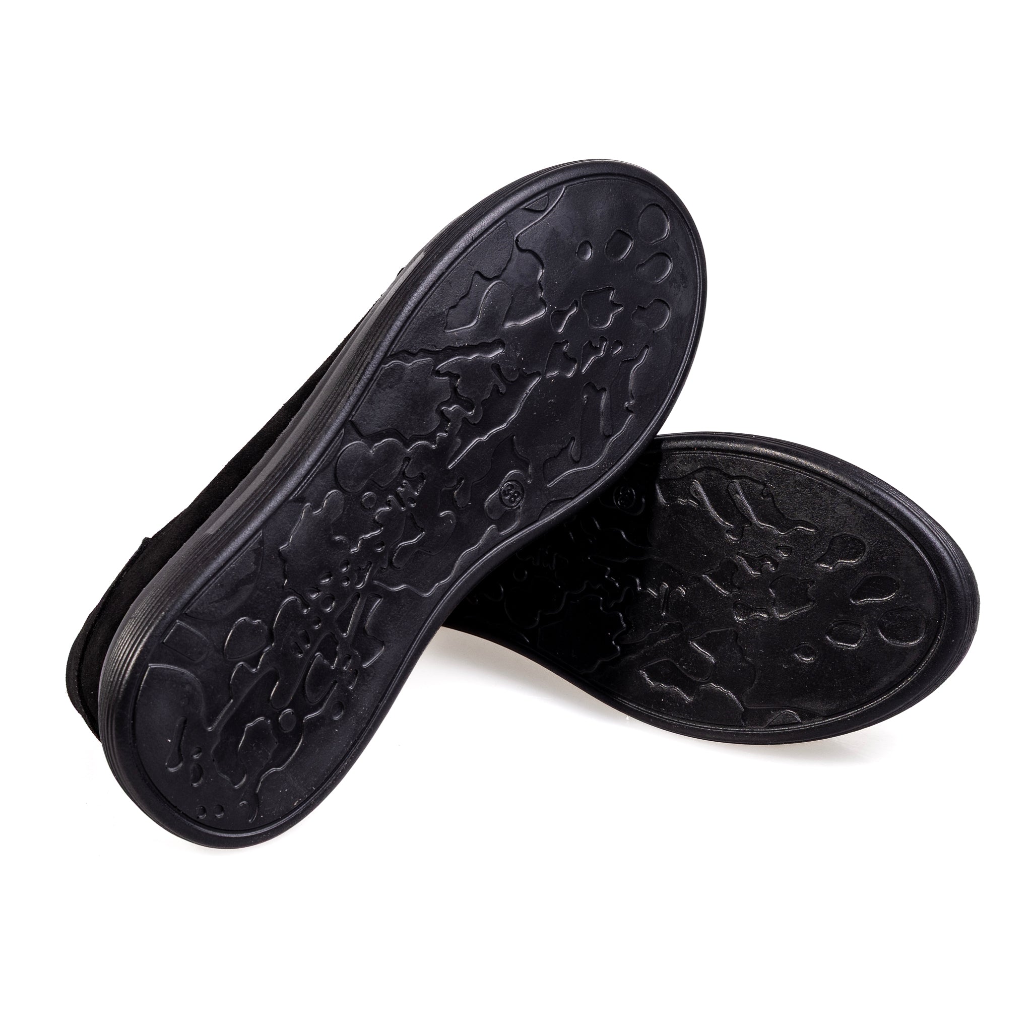 011 Black – Women’s Premium Genuine Suede Sneakers