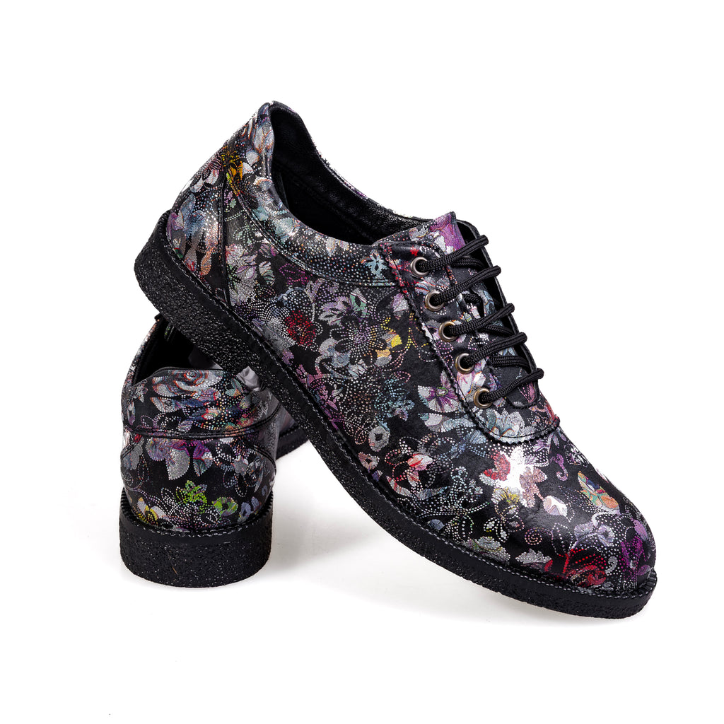 033 Black – Premium Women’s Genuine Leather Everyday Shoes