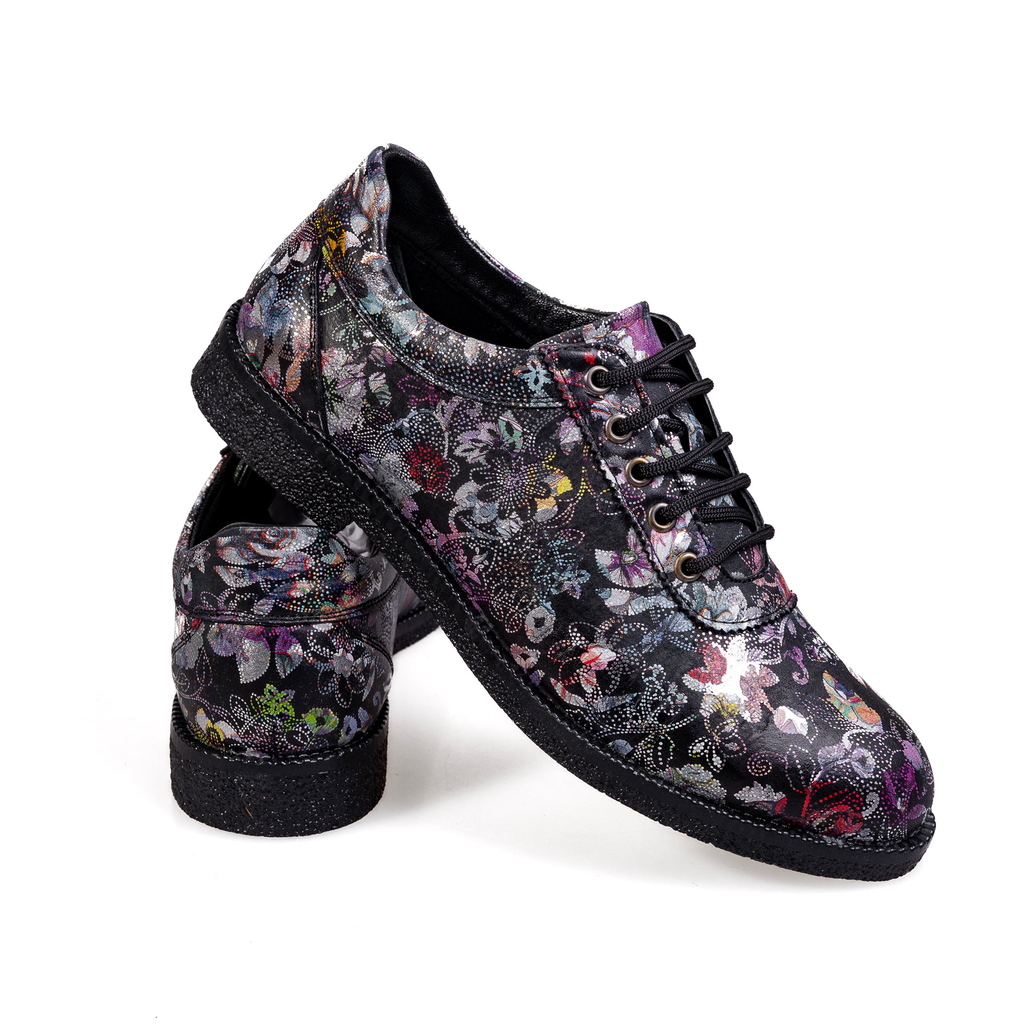 033 Black – Premium Women’s Genuine Leather Everyday Shoes