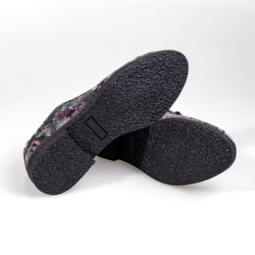 033 Black – Premium Women’s Genuine Leather Everyday Shoes