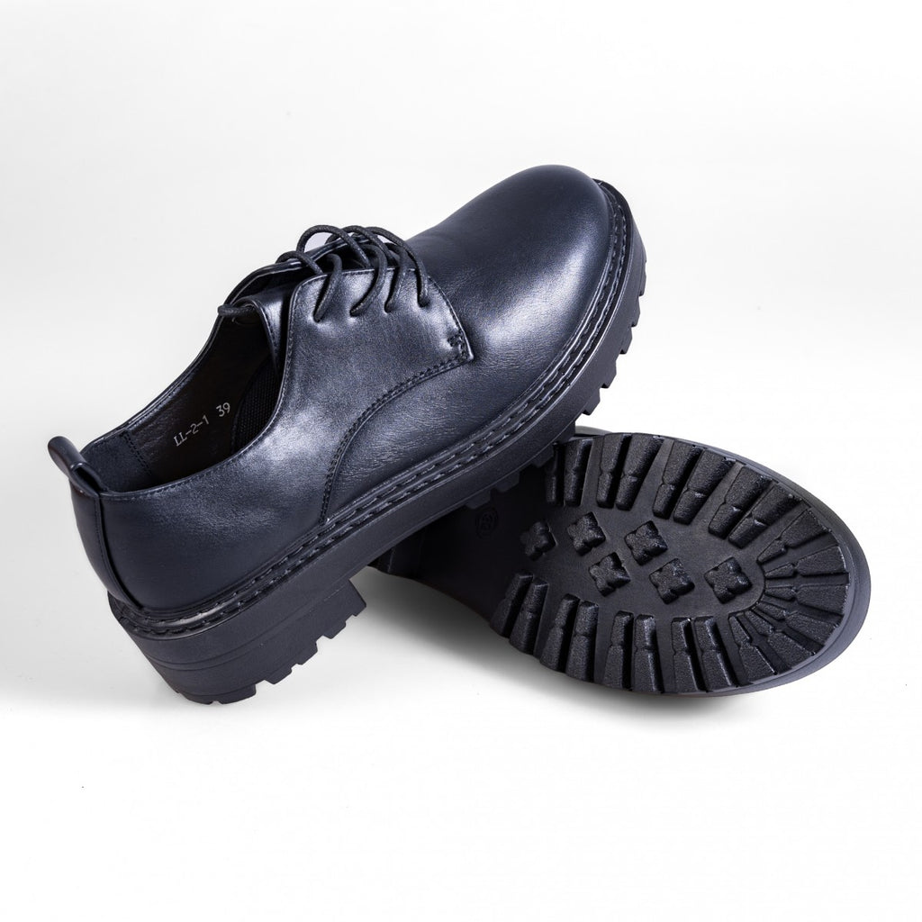 LL-2-1 Černé dámské volnočasové boty