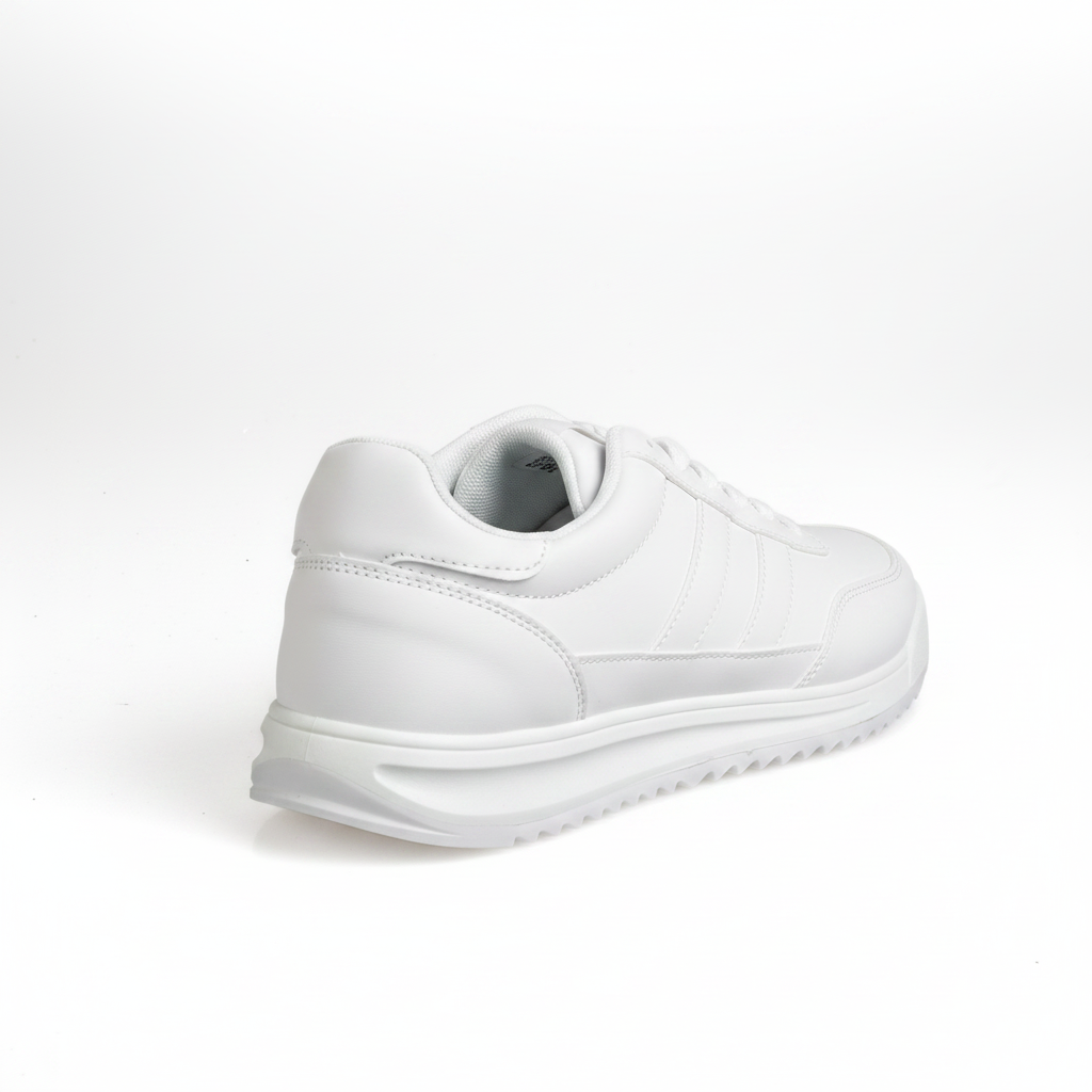 AN6047-3 Pánské sportovní boty Triple White