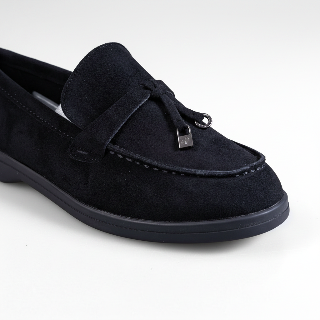 N225-1 Black Women's Casual Shoes