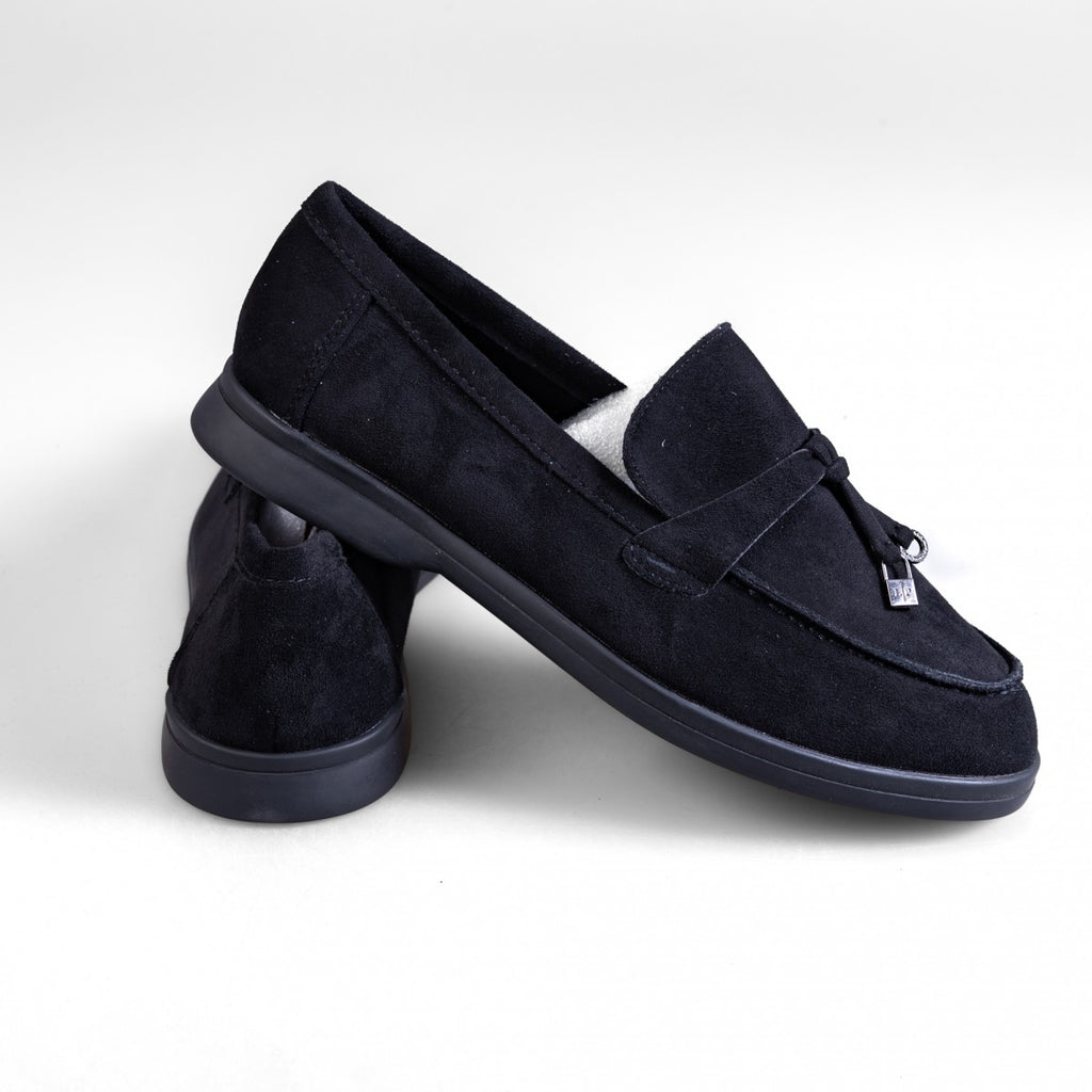 N225-1 Černé dámské volnočasové boty