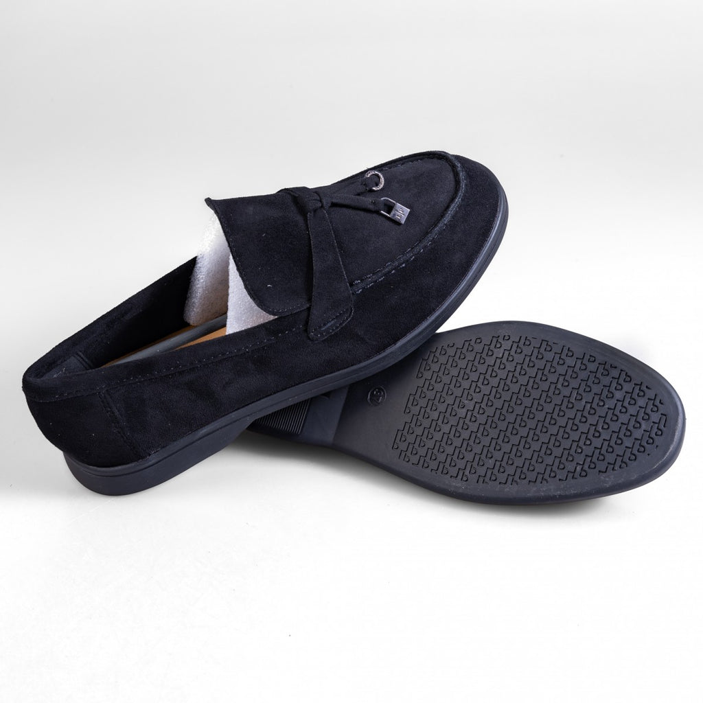 N225-1 Černé dámské volnočasové boty