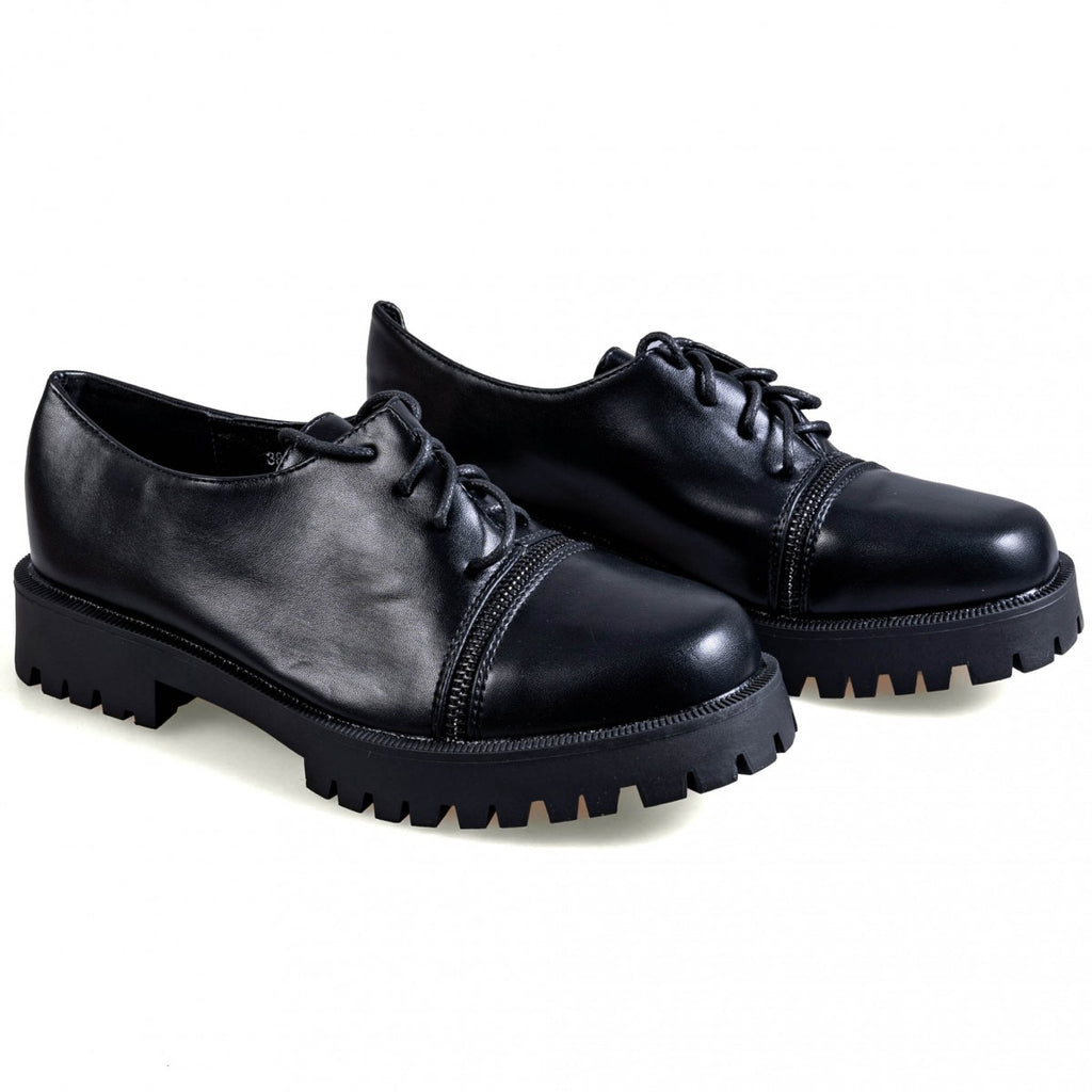 3830-1 Černé dámské volnočasové boty