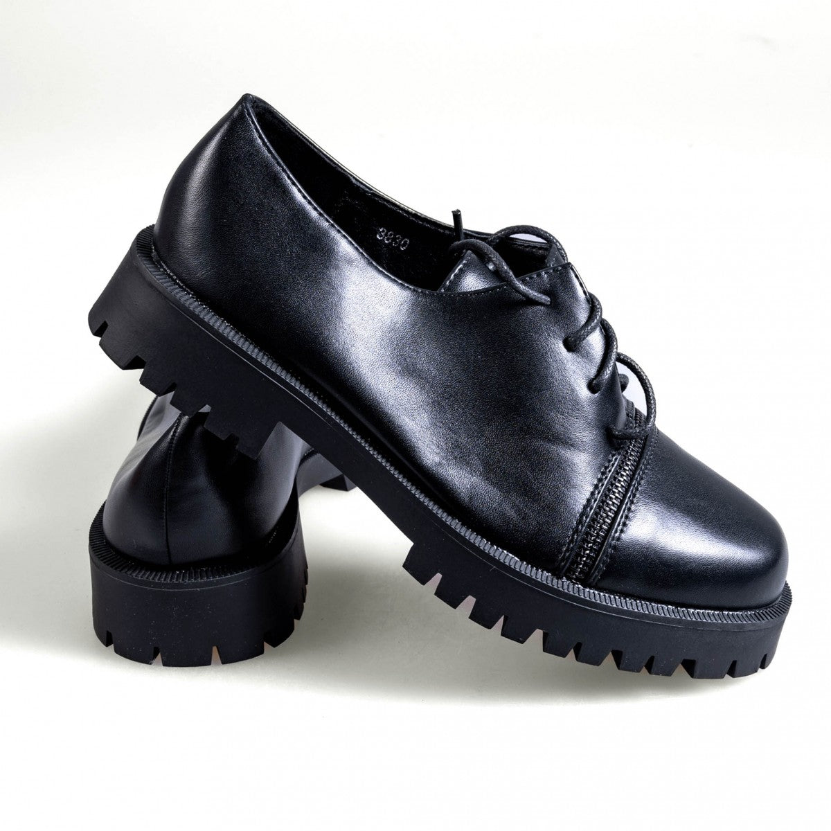 3830-1 Black Women's Casual Shoes
