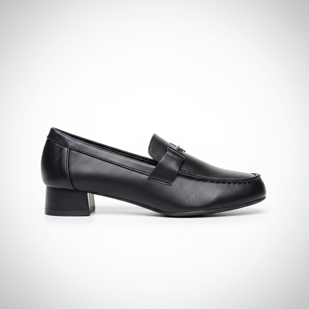 W037003 Pantofi cu toc înalt pentru femei, negri