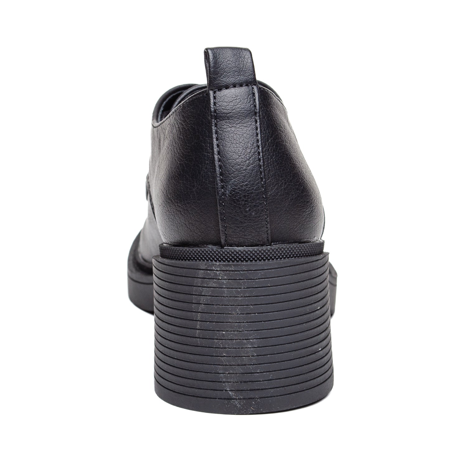 W587010 Černé dámské boty na vysokém podpatku