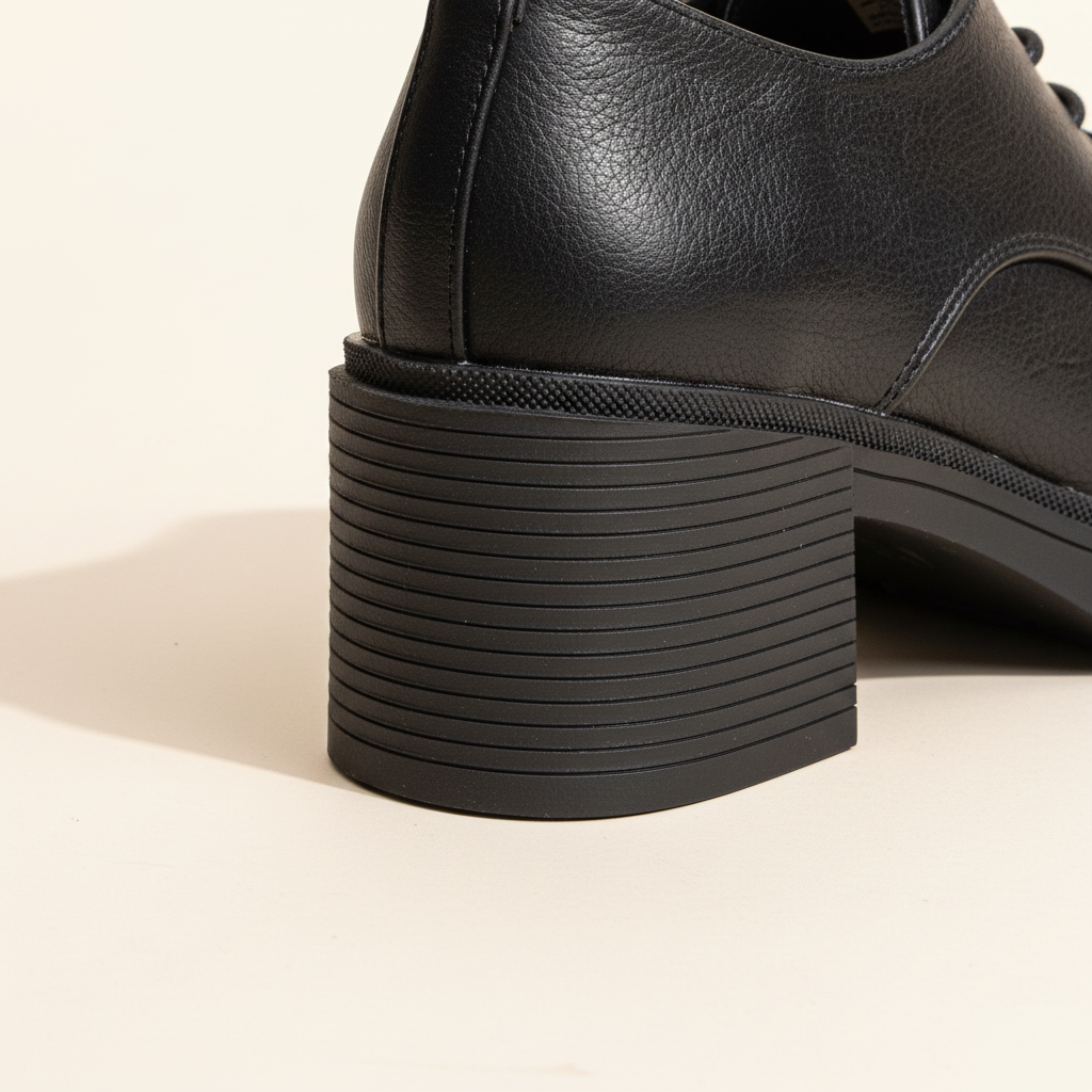 W587010 Pantofi cu toc înalt pentru femei, negri