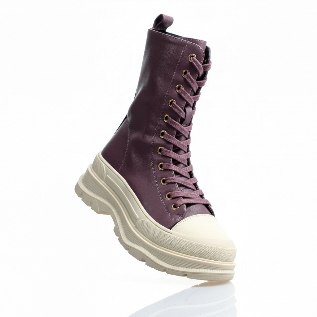 0127-5 Purple Women's Boots