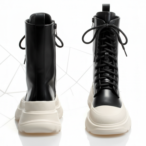 0318 Černé dámské boty