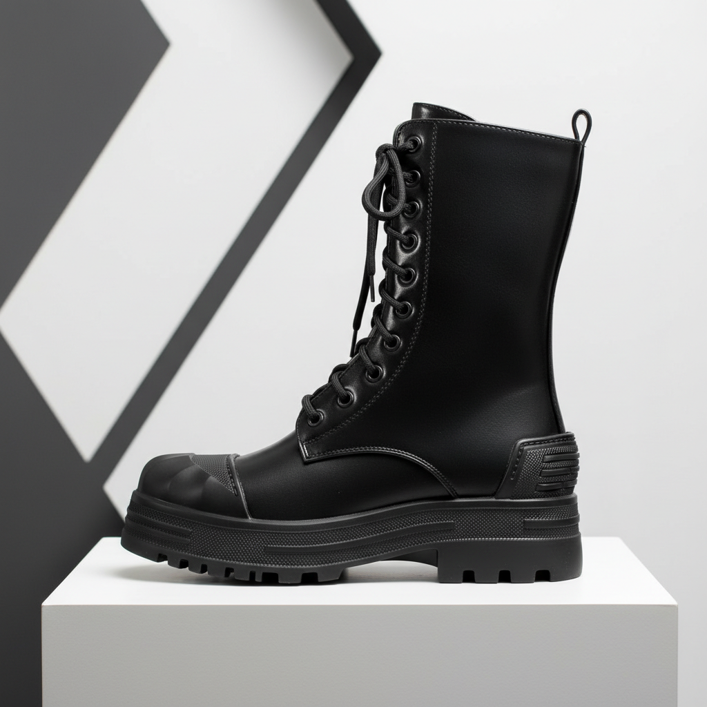 0313-1 Black Women's Boots