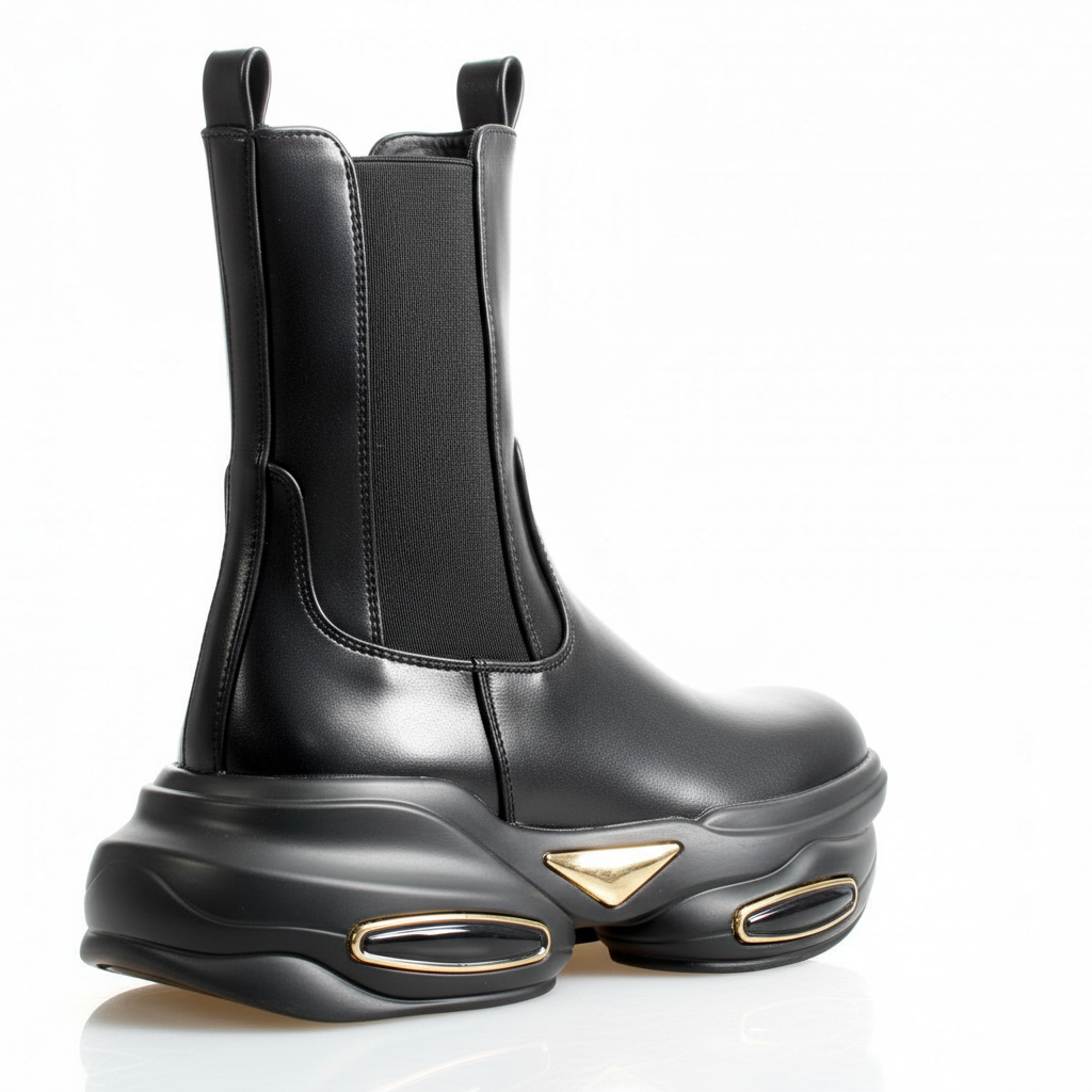 0314-1 Black Women's Boots