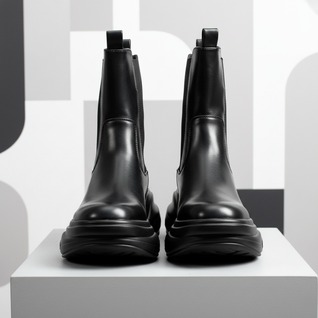 0314-1 Black Women's Boots