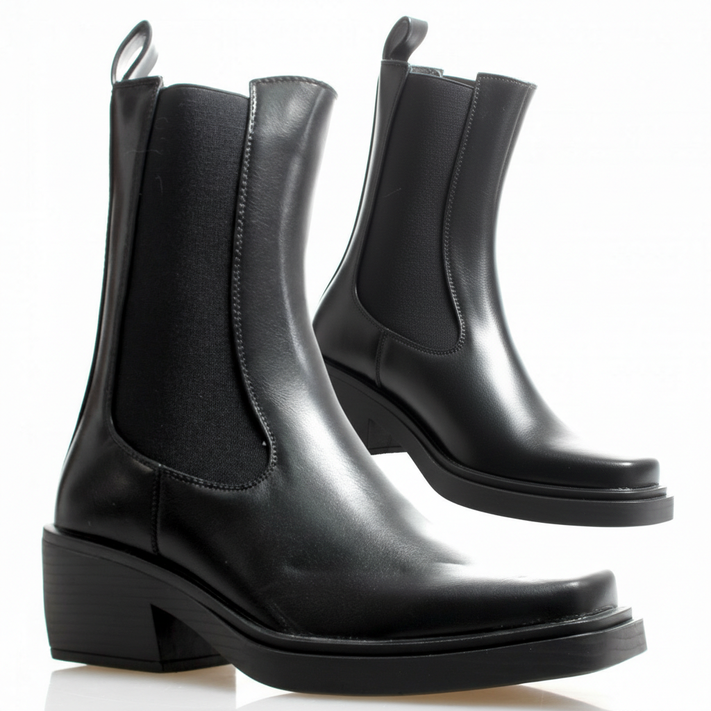 0320-1 Black Women's Boots