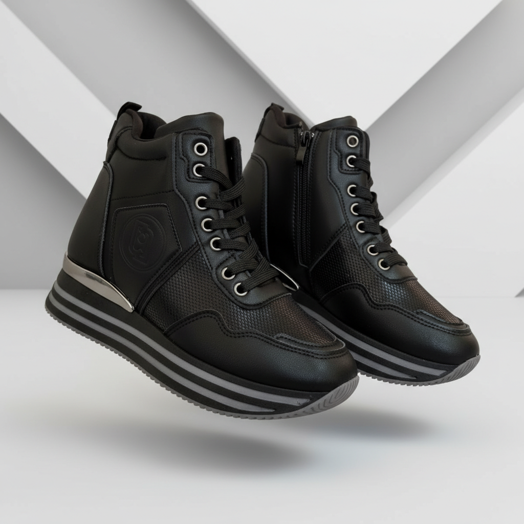 1086-269 Black Women's Sneakers