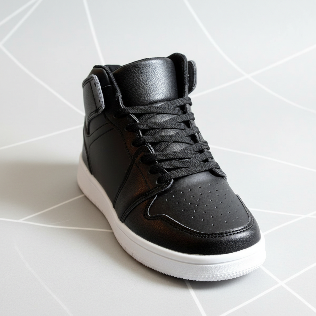 4090-1 Black Women's Sneakers