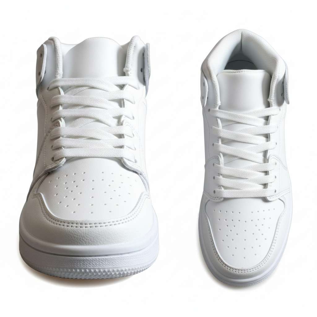 4090-2 White Women's Sneakers