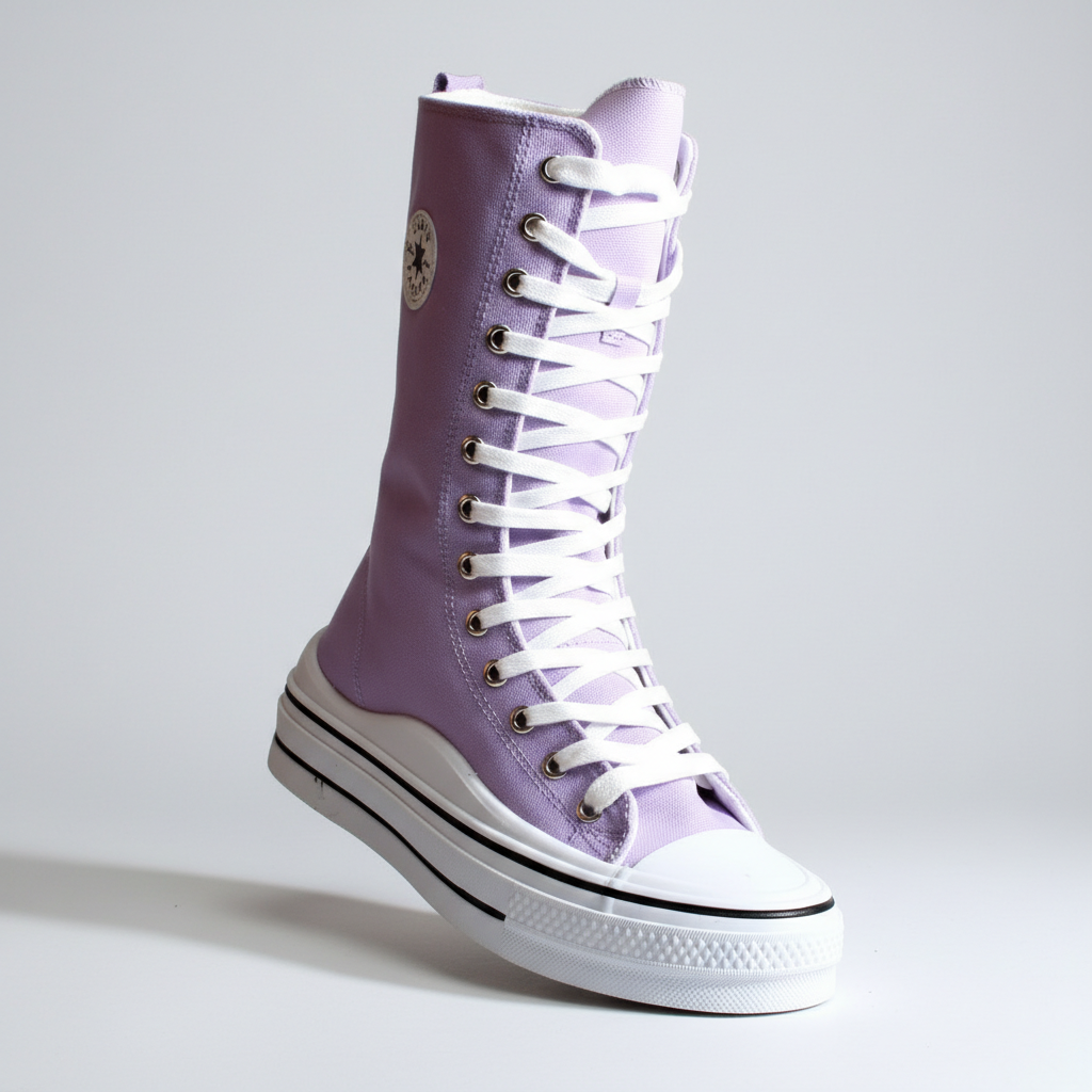 6610-2 Lila női tornacipő