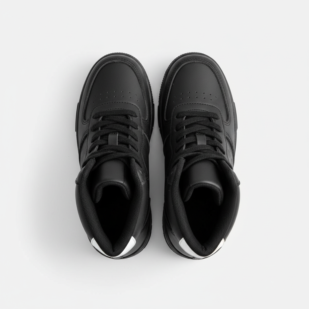 A-066 Fekete női tornacipő