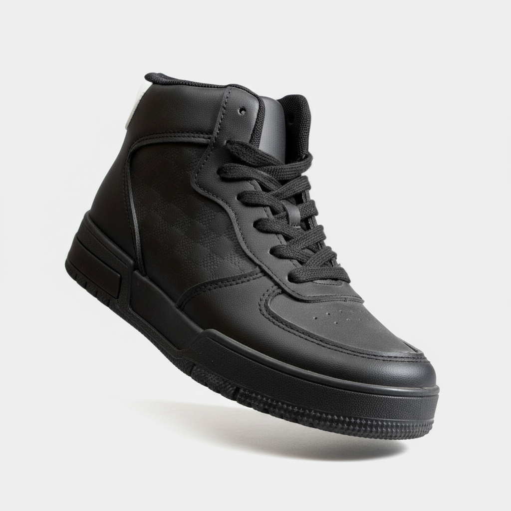 A-066 Fekete női tornacipő