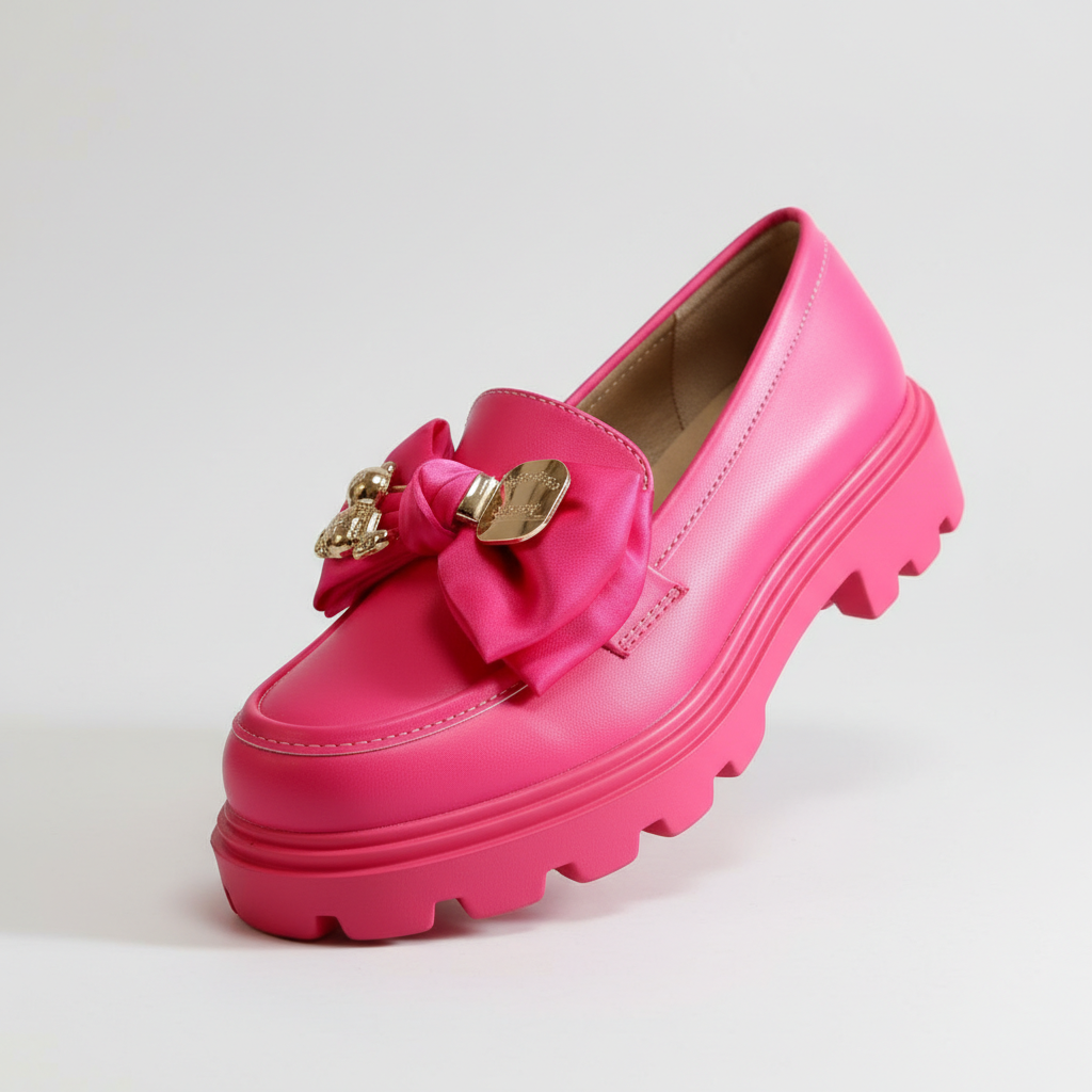 A2385-5 Růžové dámské volnočasové boty