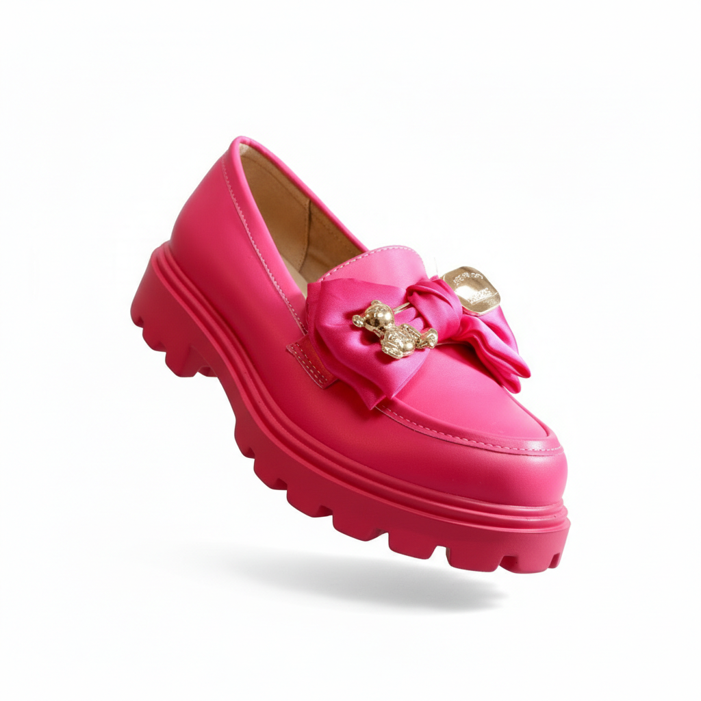 A2385-5 Růžové dámské volnočasové boty